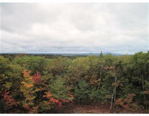 Picture of the view from a home building lot in Grafton MA